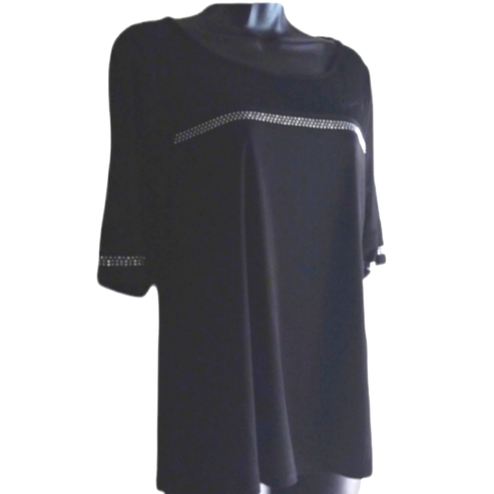 Women's size medium black blouse